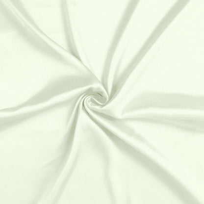 Ivory Dreamy Set Of 2 Silky Satin Standard Pillowcases
