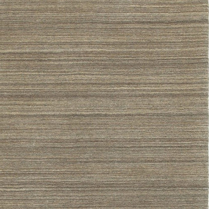 3’ X 8’ Two-Toned Brown And Beige Indoor Runner Rug