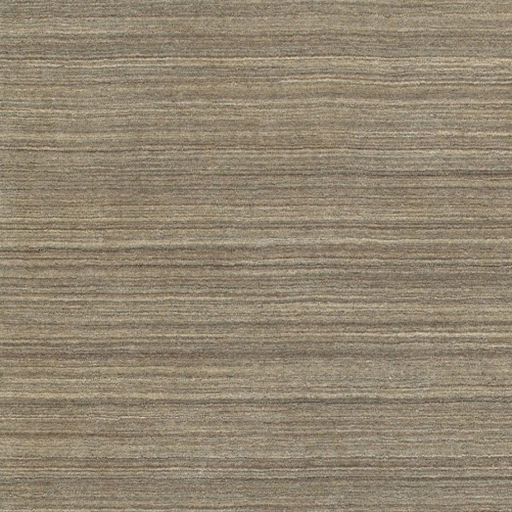 3’ X 8’ Two-Toned Brown And Beige Indoor Runner Rug