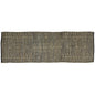 4’ X 6’ Black Distressed Tribal Area Rug