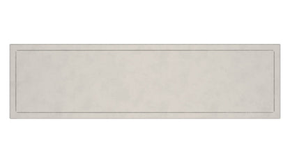 Sleek Modern Brushed Nickel Bench