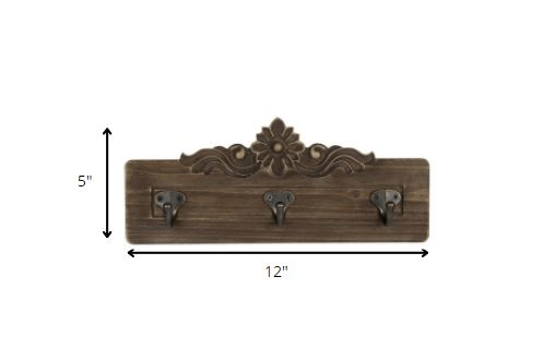 Traditional Wooden Wall Hooks
