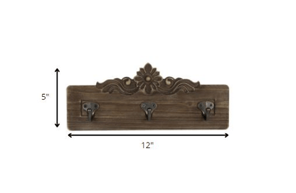 Traditional Wooden Wall Hooks