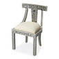Black Bone Inlay Accent Chair