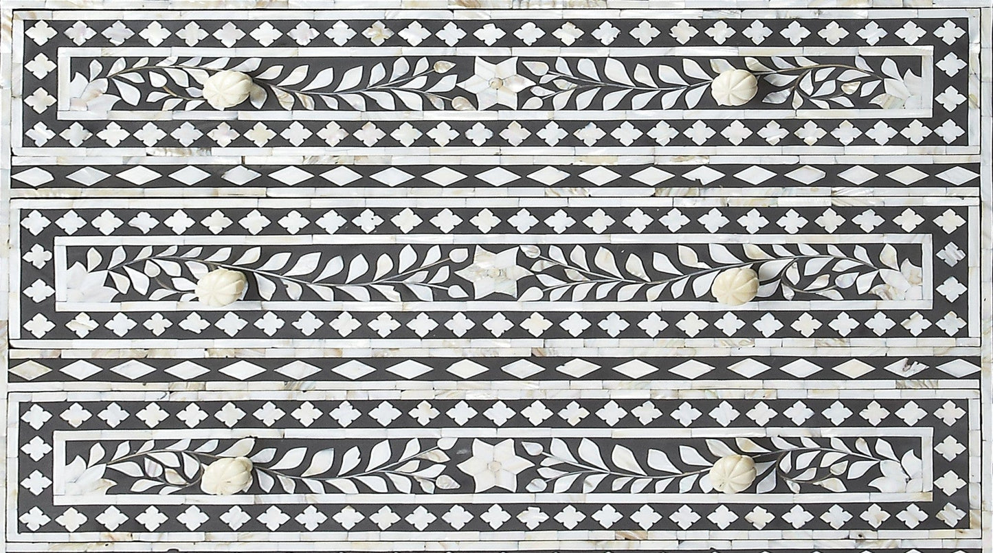 Victoria Mother Of Pearl Drawer Chest