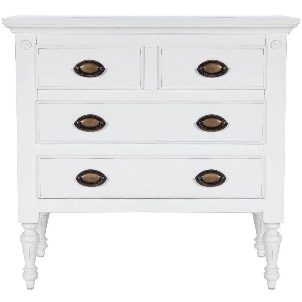 Easterbrook White 4 Drawer Chest