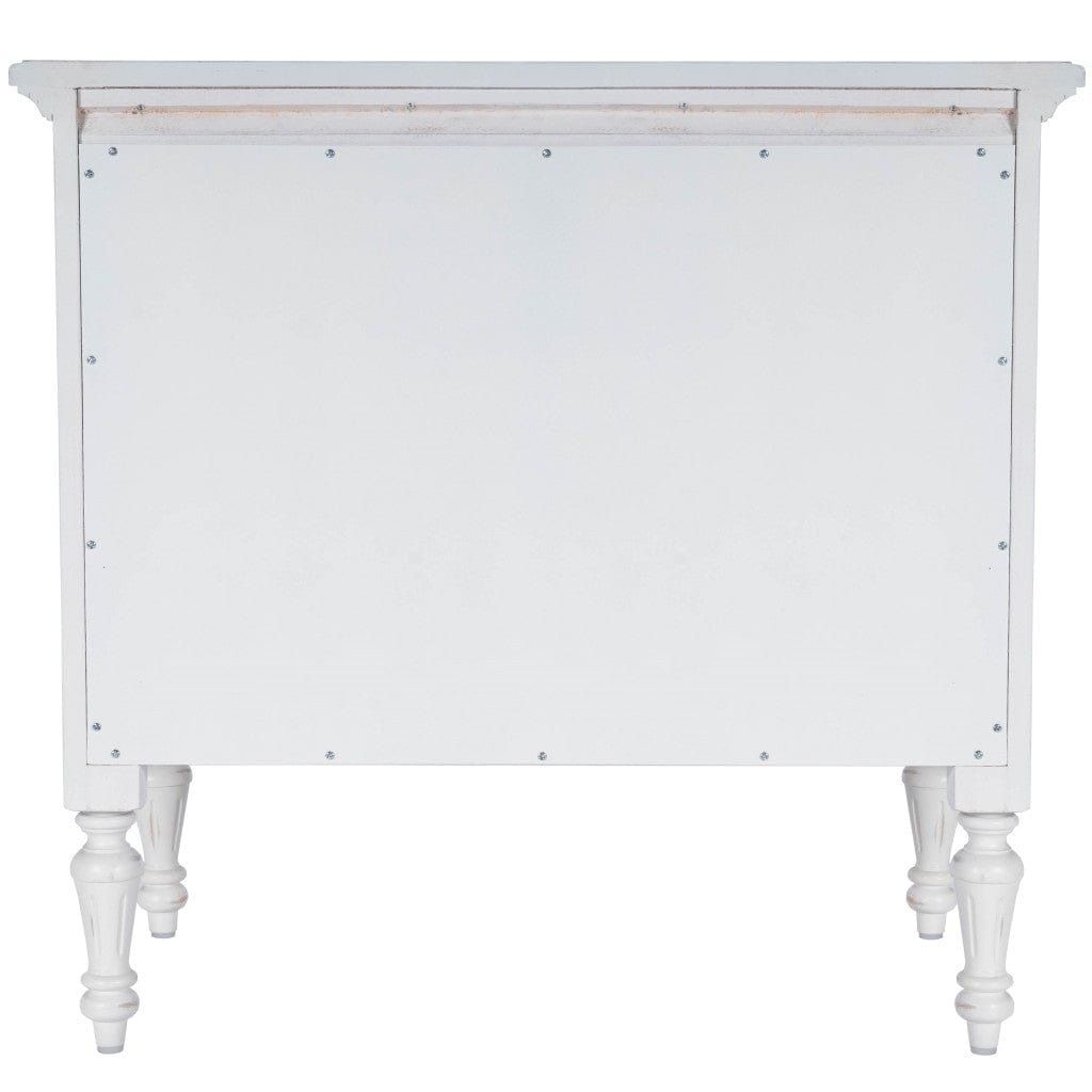 Easterbrook White 4 Drawer Chest