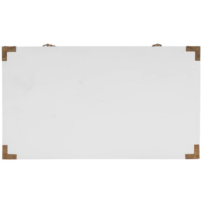 Forster Glossy White Campaign Chest