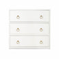 Lark White 3 Drawer Chest