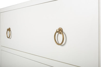 Lark White 3 Drawer Chest