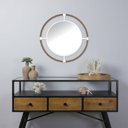 Nautical Round Wall Mirror