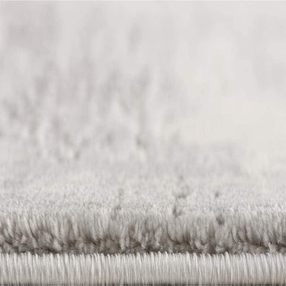 4’ X 6’ Gray Modern Abstract Area Rug