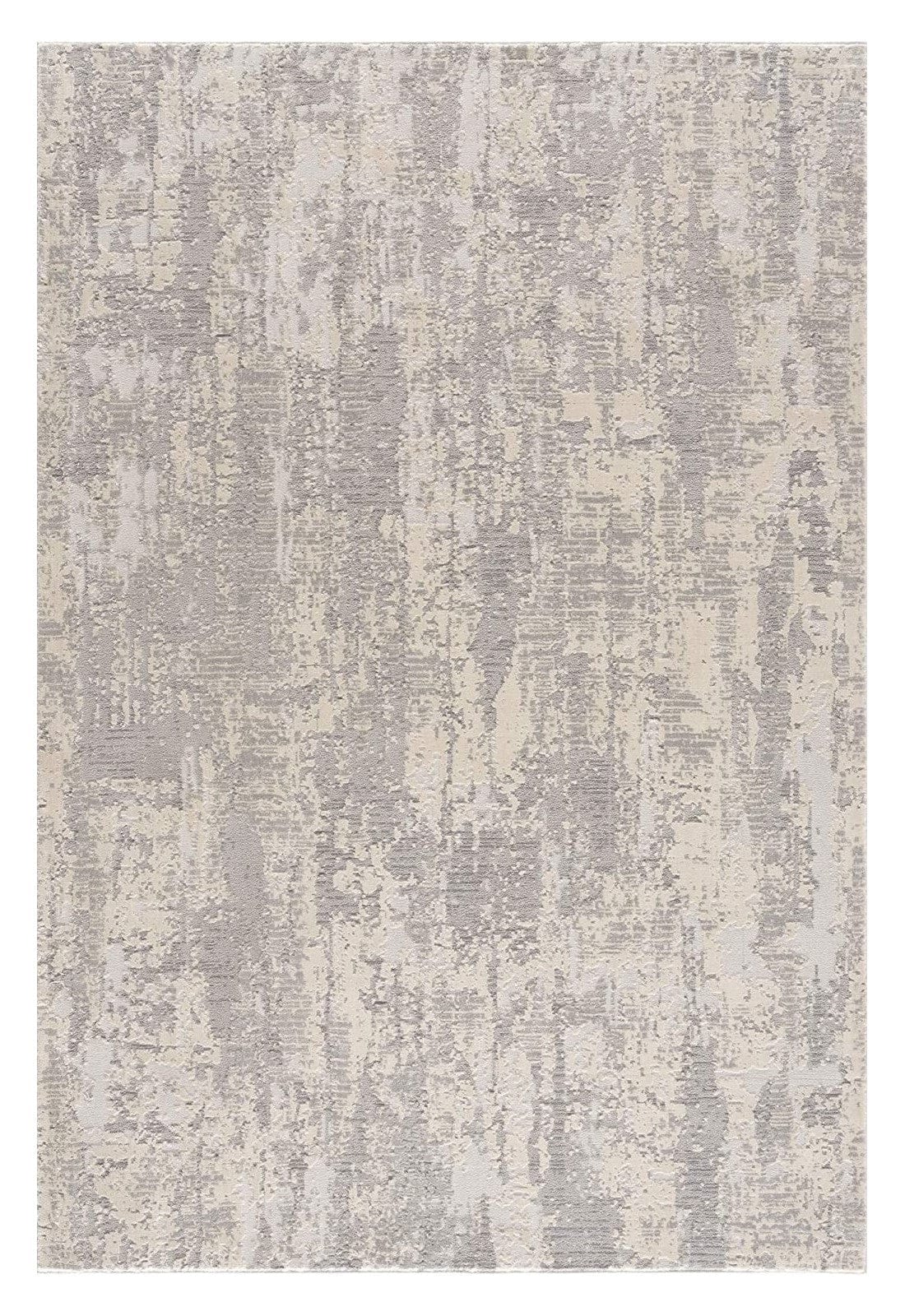 3’ X 5’ Gray Metro Modern Abstract Area Rug