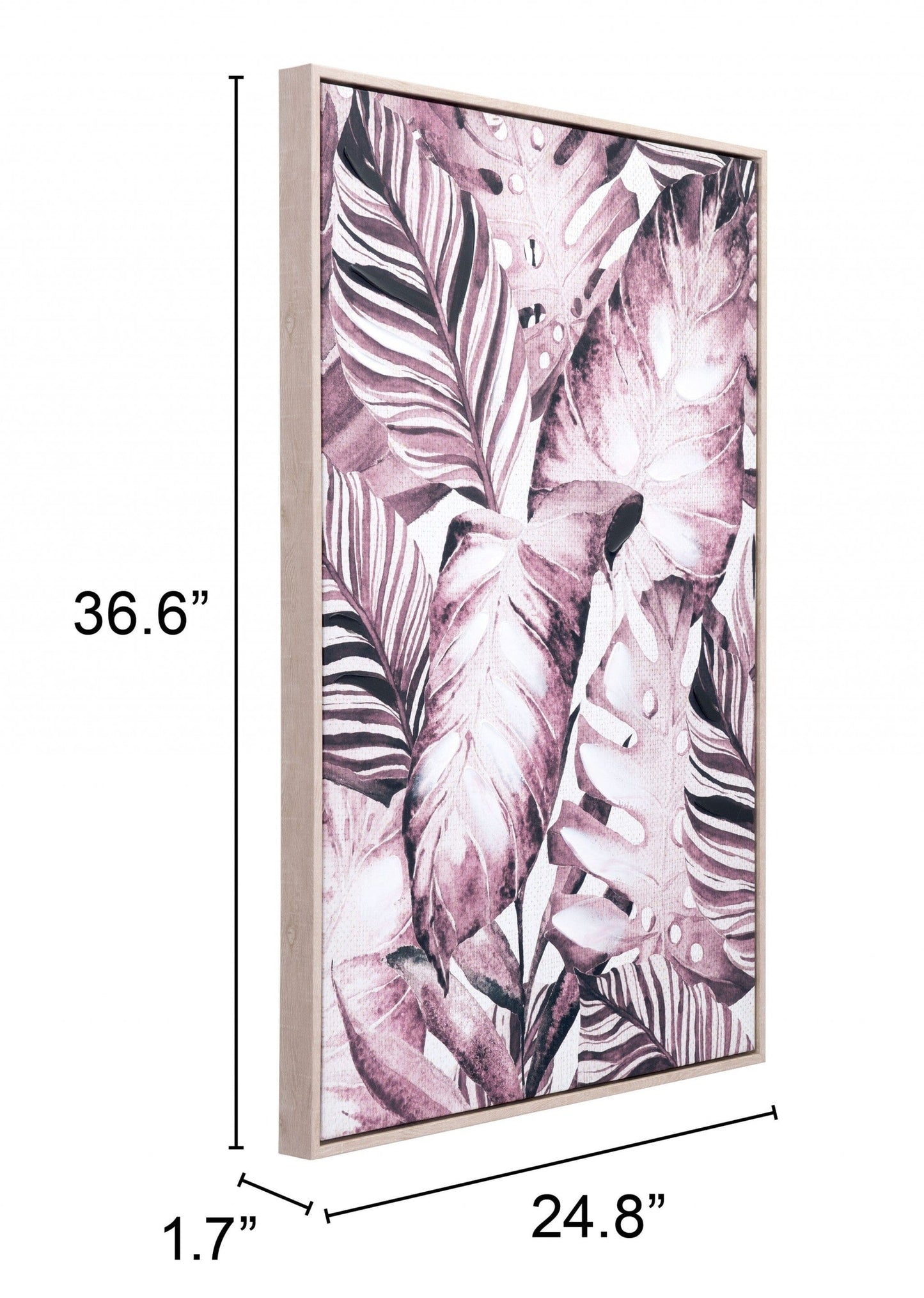 Modern Vintage Palm Tree Wall Art