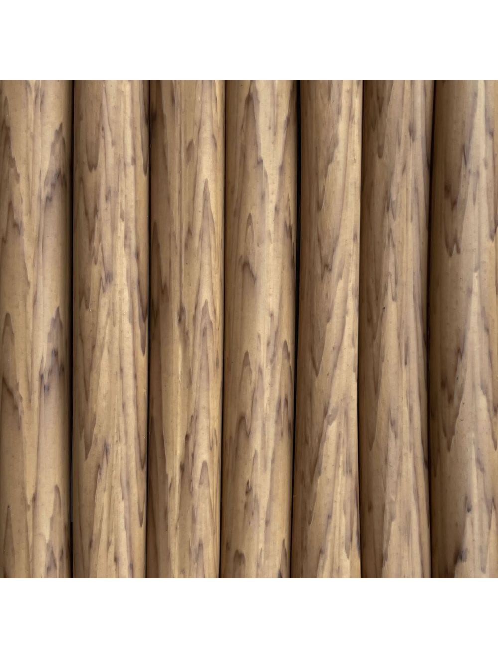 Beige and White Cane Corner Chair