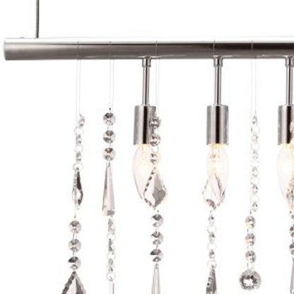 Modern Glam Icicle Chandelier