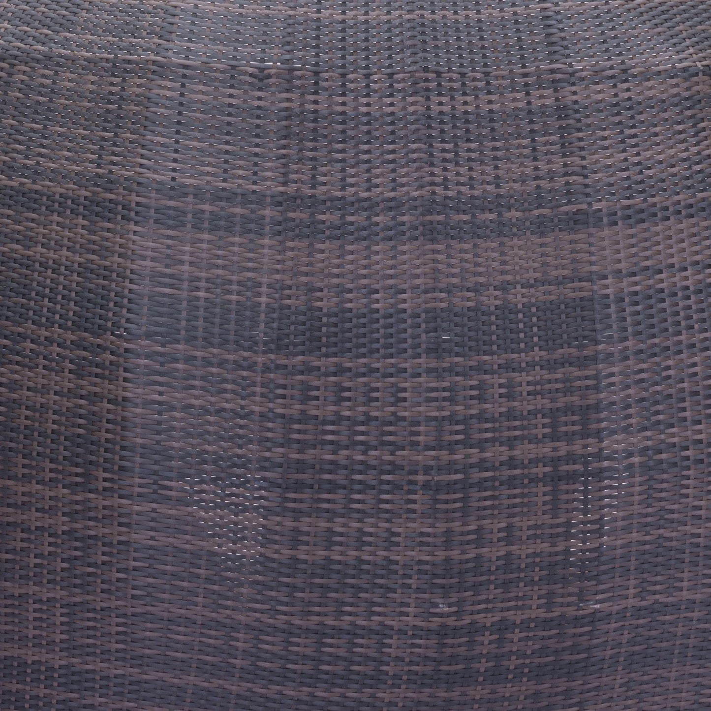 Teardrop Shaped Brown and Beige Daybed