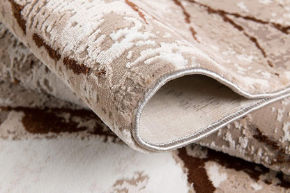 7’ X 10’ Brown Intricate Branches Area Rug