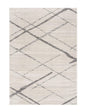 2’ X 10’ Gray Modern Abstract Pattern Runner Rug