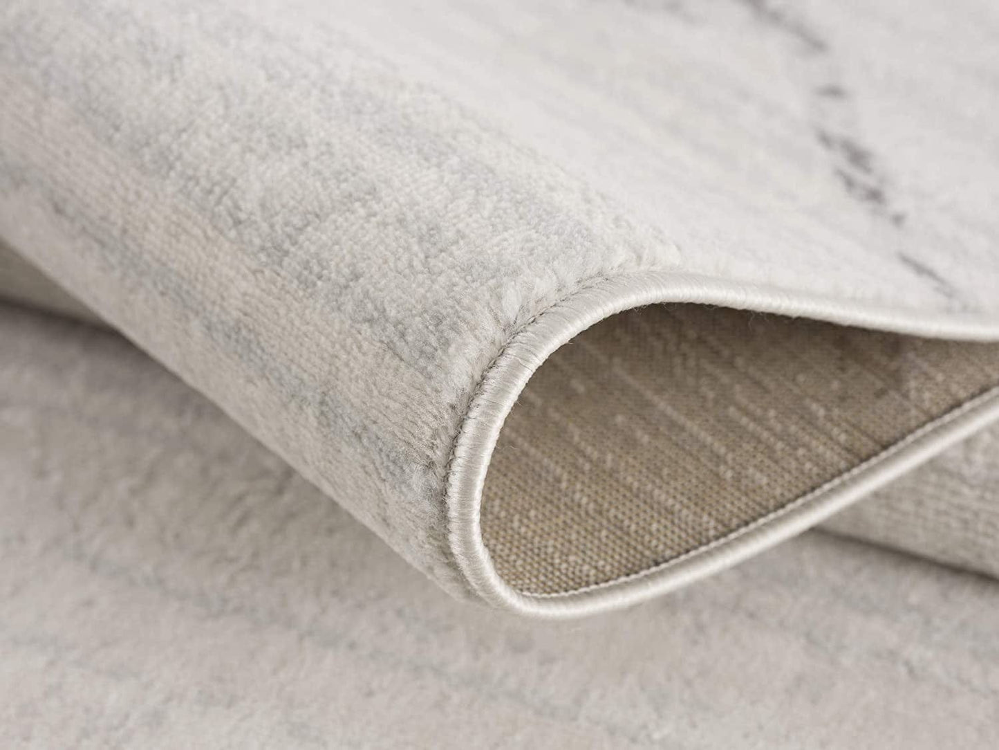 2’ X 10’ Gray Modern Abstract Pattern Runner Rug