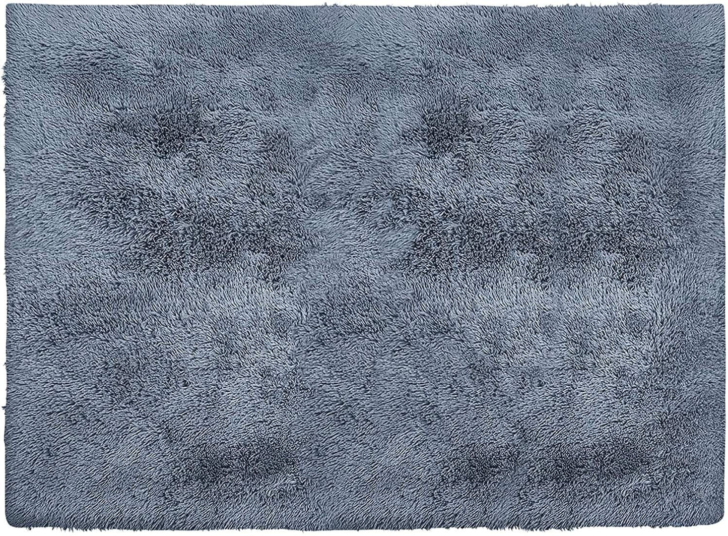 4’ X 5’ Gray Solid Modern Area Rug