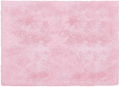 4’ X 5’ Pink Solid Modern Area Rug