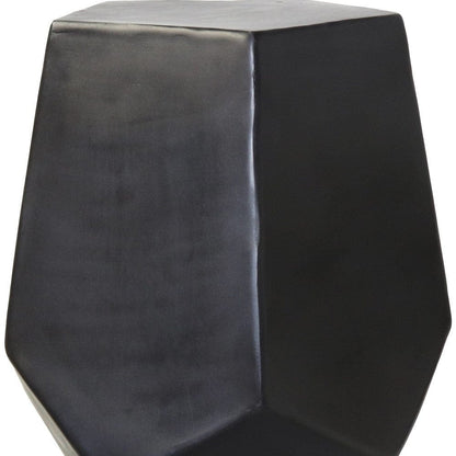 Cast Aluminum Hexagonal Drum Table