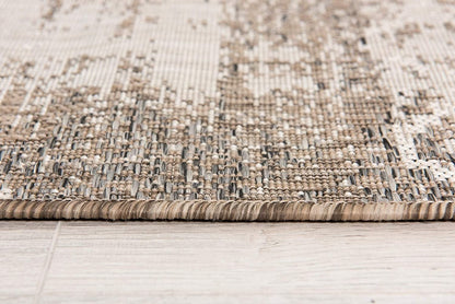 3’ X 10’ Beige Boho Chic Runner Rug