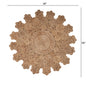 Dazzling Concentric Natural Boutique Jute Rug
