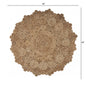 Bursting Medallion Boutique Jute Rug