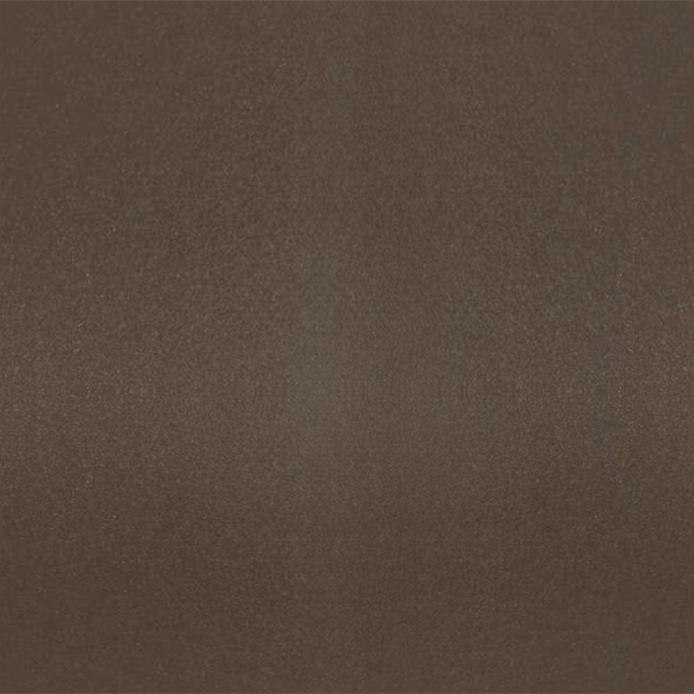 22" Antique Brass And White Stone Rectangular End Table