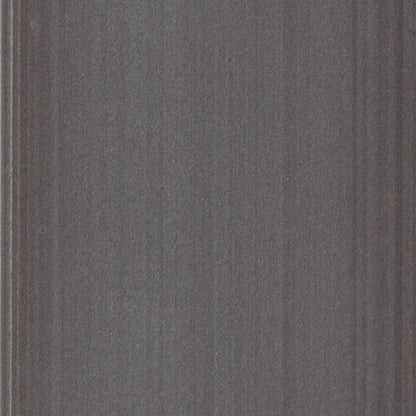 40" Walnut Brown And Steel Gray Rectangular Dining Table