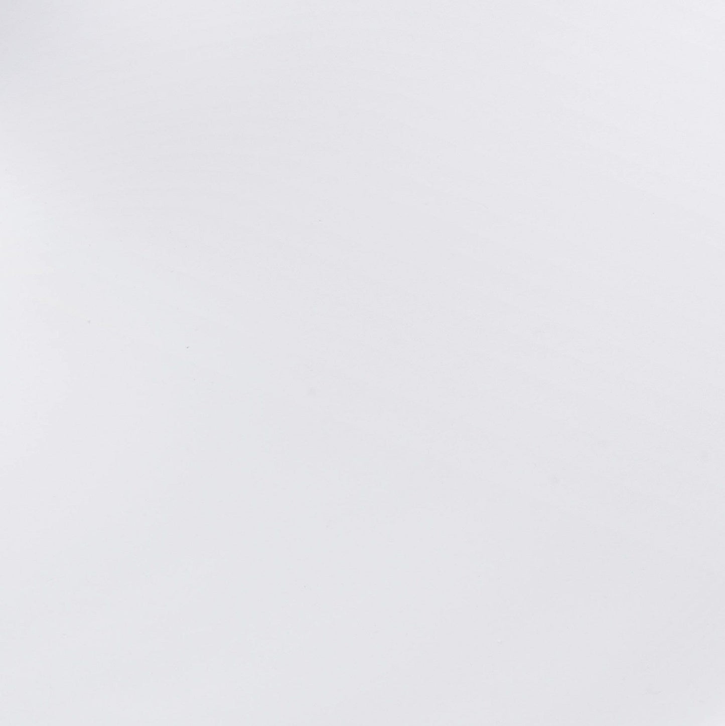 47" White Rounded Marble And Steel Dining Table