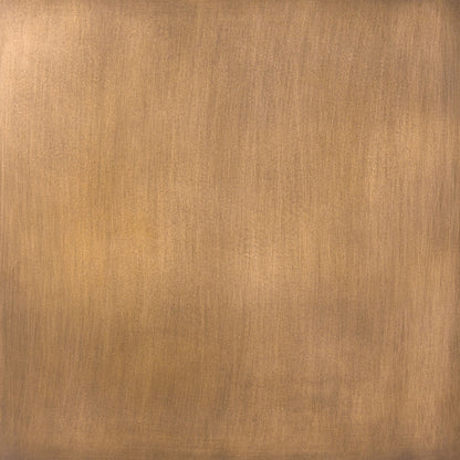 31" Gold Square and Rectangular Two Level Coffee Table