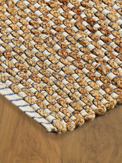 8’ x 10’ Natural Braided Jute Area Rug