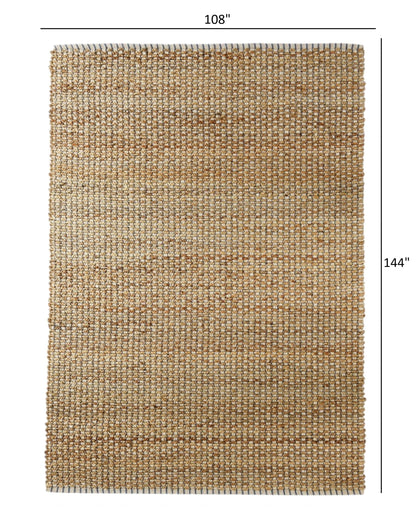 8’ x 10’ Natural Braided Jute Area Rug