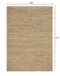 9’ x 12’ Tan and Seafoam Braided Area Rug