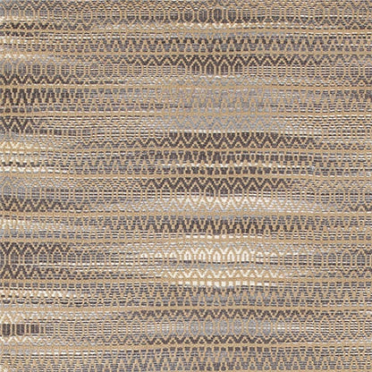 5’ x 8’ Gray and Tan Striated Runner Rug