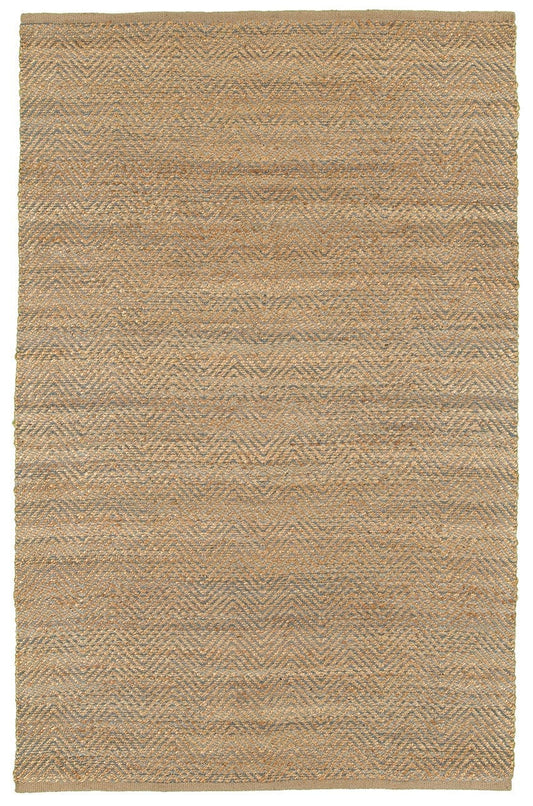 5’ x 8’ Tan and Gray Boho Chic Area Rug