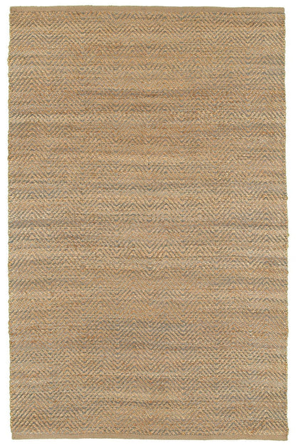 5’ x 8’ Tan and Gray Boho Chic Area Rug