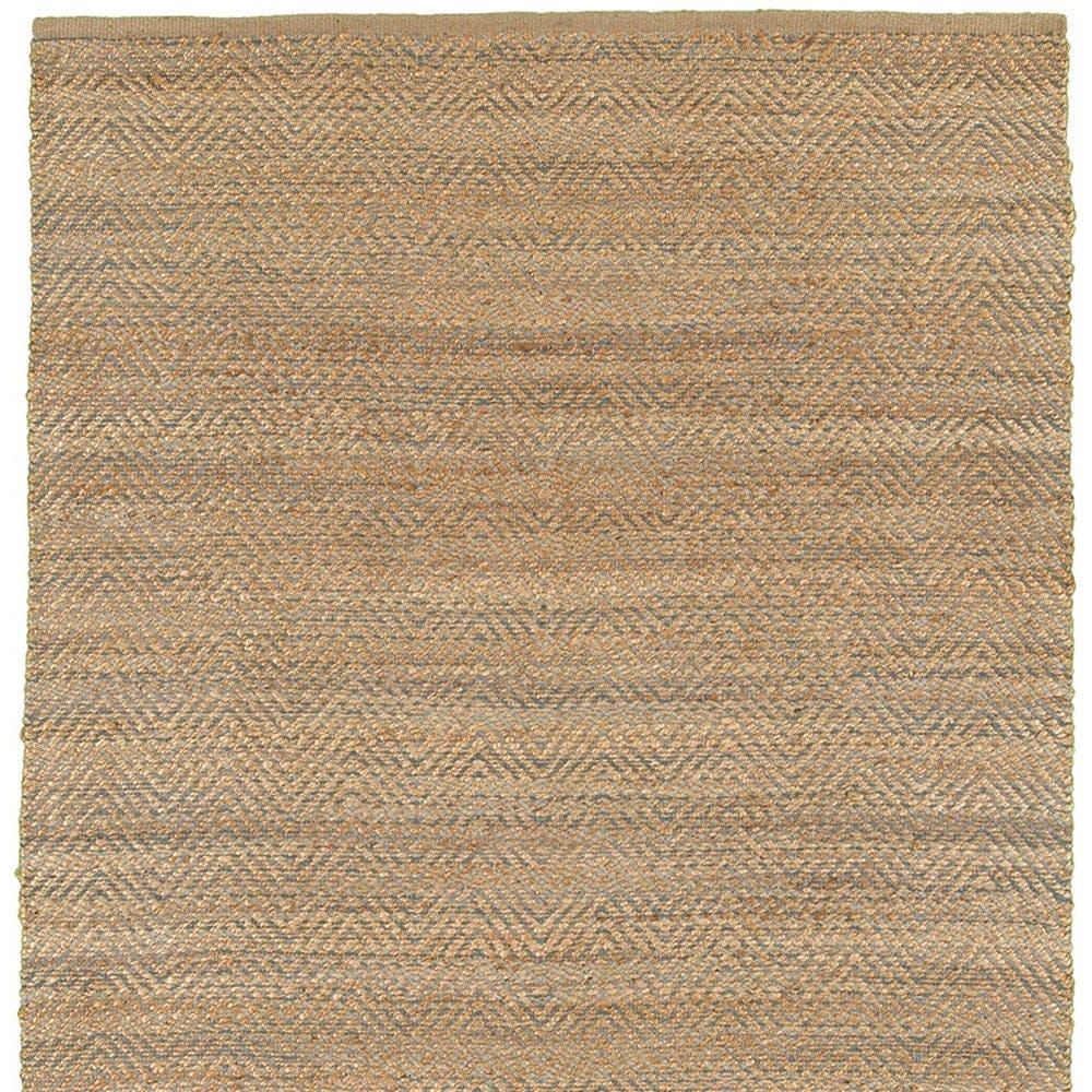 5’ x 8’ Tan and Gray Boho Chic Area Rug