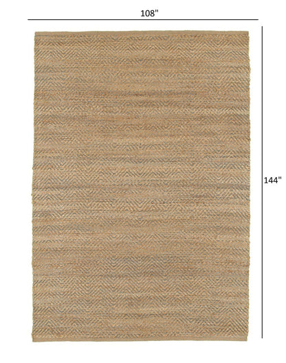5’ x 8’ Tan and Gray Boho Chic Area Rug