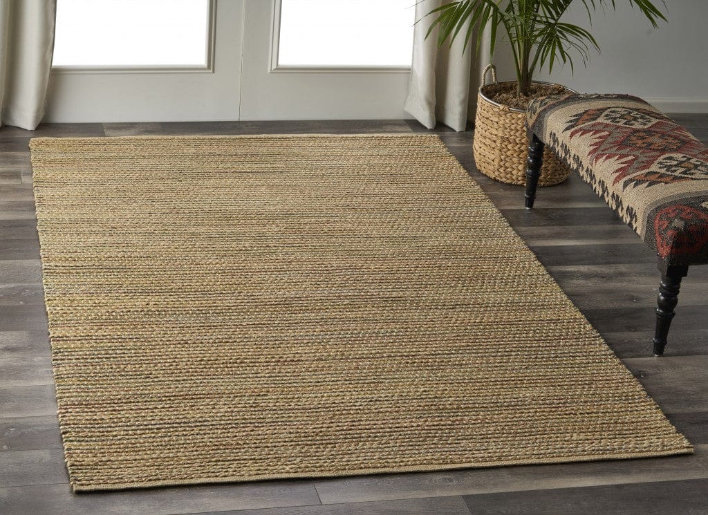 5’ x 8’ Natural Undertone Striated Area Rug