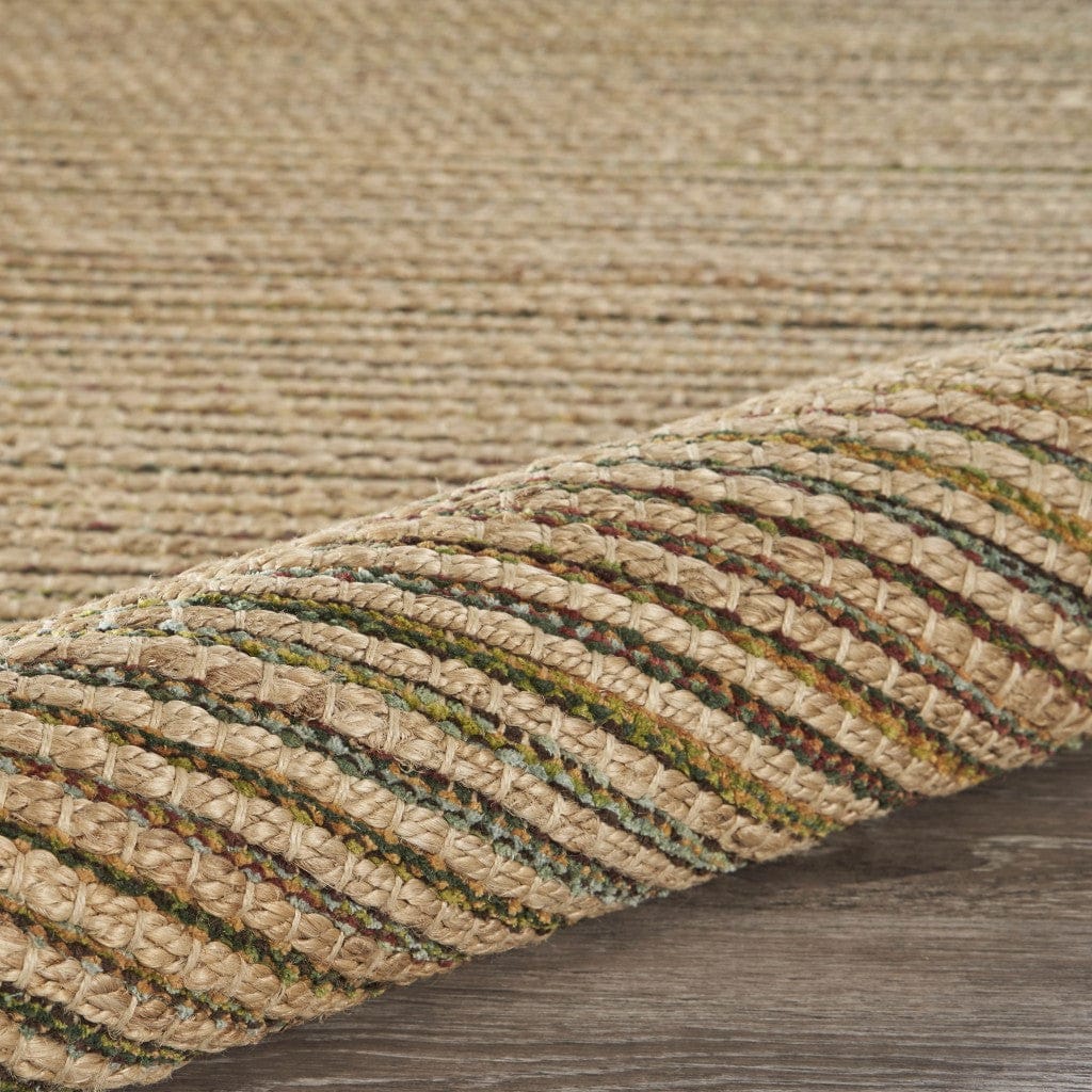 5’ x 8’ Natural Undertone Striated Area Rug