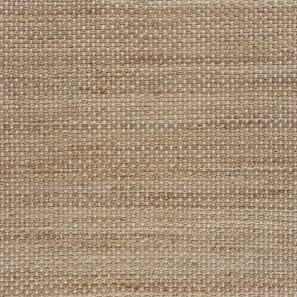 5’ x 8’ Tan and White Detailed Woven Area Rug