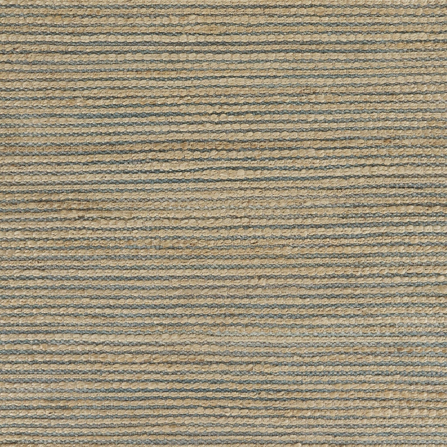 8’ x 10’ Tan and Blue Undertone Striated Area Rug