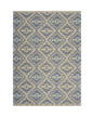 3’ x 5’ Blue Decorative Lattice Area Rug