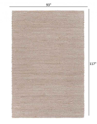 8’ x 10’ Natural Bleached Contemporary Area Rug