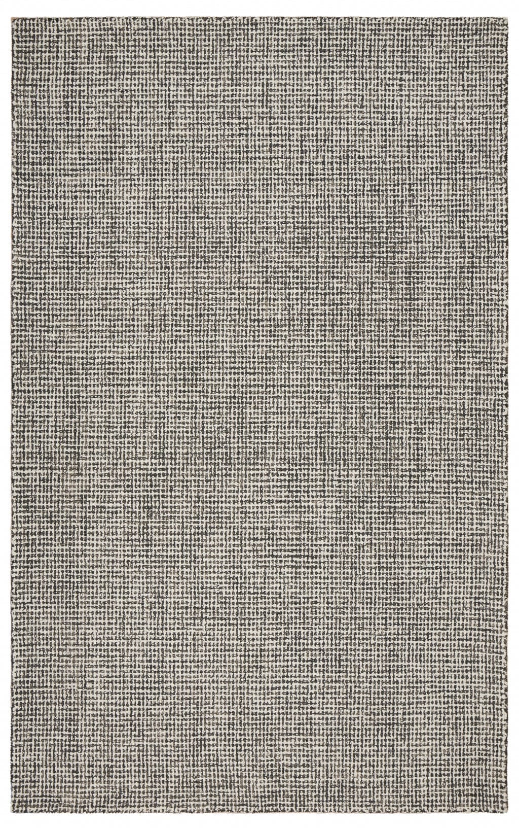 5’ x 8’ Gray Interwoven Maze Area Rug