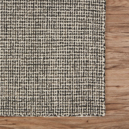 5’ x 8’ Gray Interwoven Maze Area Rug